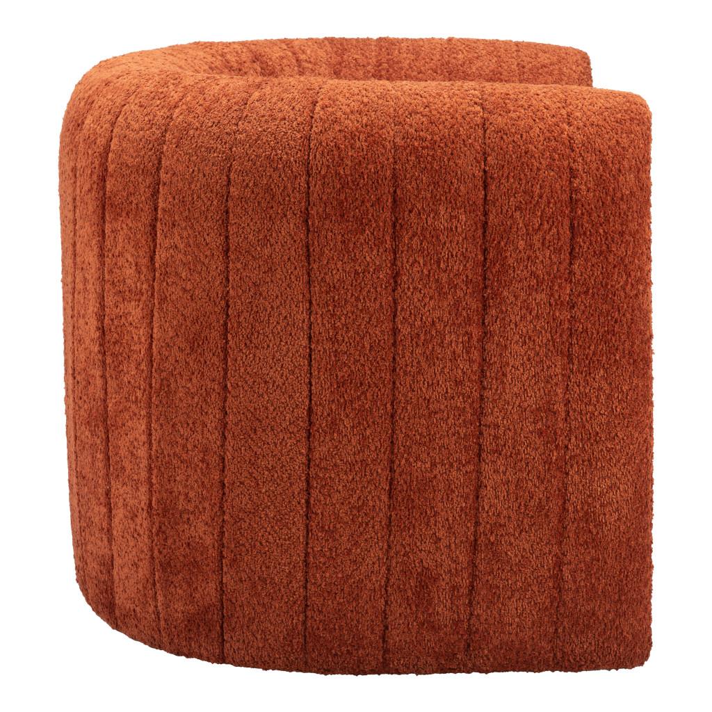 ZUO Viana Accent Chair Burnt Orange