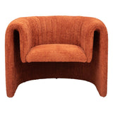 ZUO Viana Accent Chair Burnt Orange