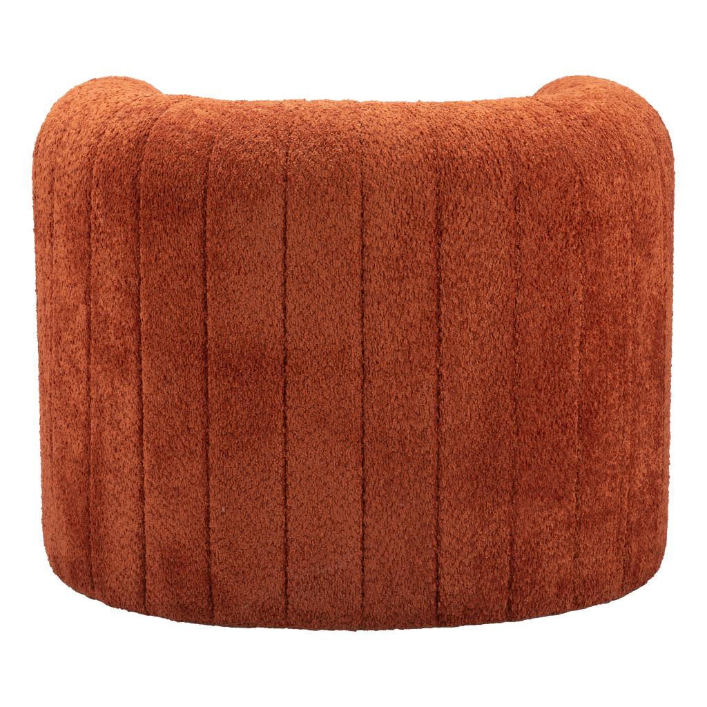 ZUO Viana Accent Chair Burnt Orange
