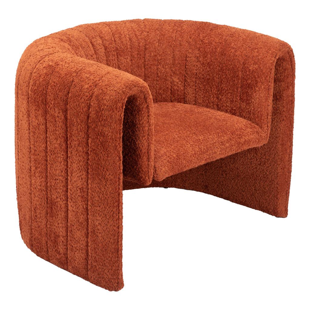 ZUO Viana Accent Chair Burnt Orange