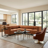 ZUO Norden Coffee Table Set (2-Piece) Black & Bronze