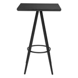 ZUO Tinos Bar Table Black
