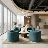 ZUO Viana Accent Chair Aquamarine