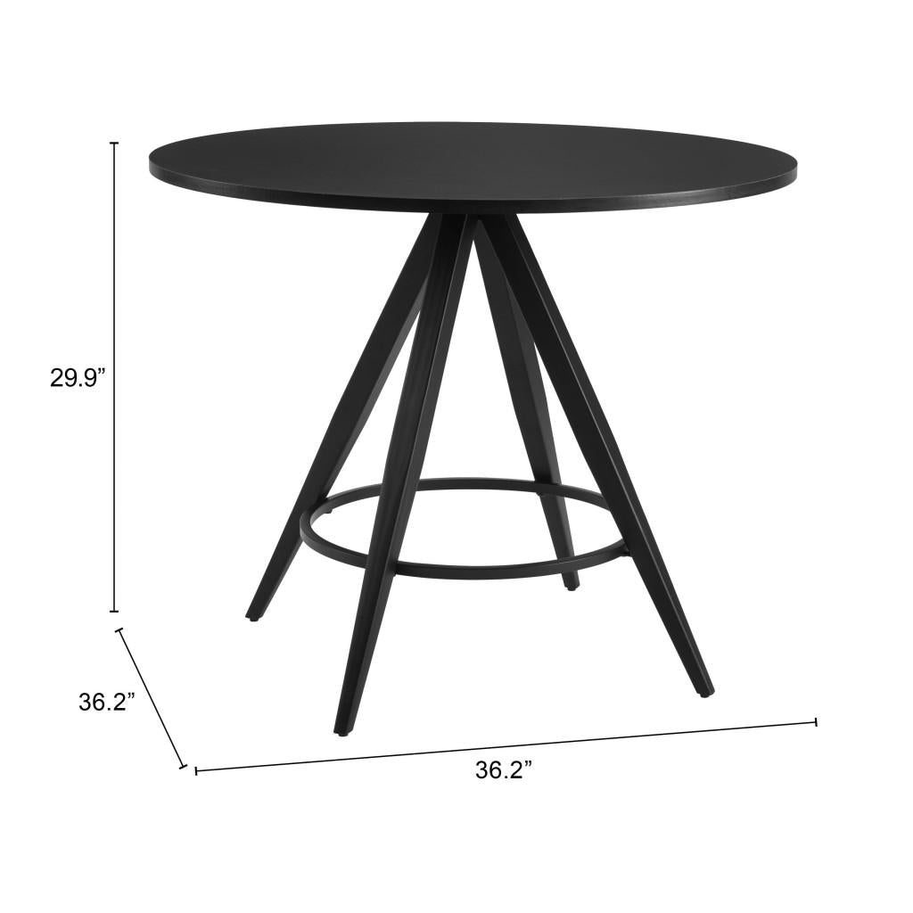 ZUO Dinos Dining Table Black