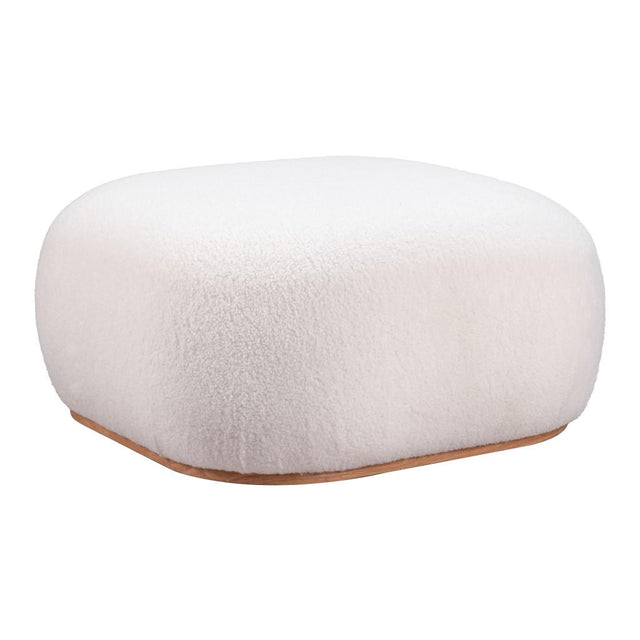 ZUO Azua Ottoman Cream