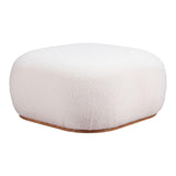 ZUO Azua Ottoman Cream