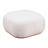 ZUO Azua Ottoman Cream