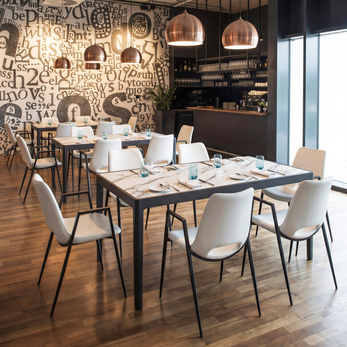 ZUO Tokai Dining Table White