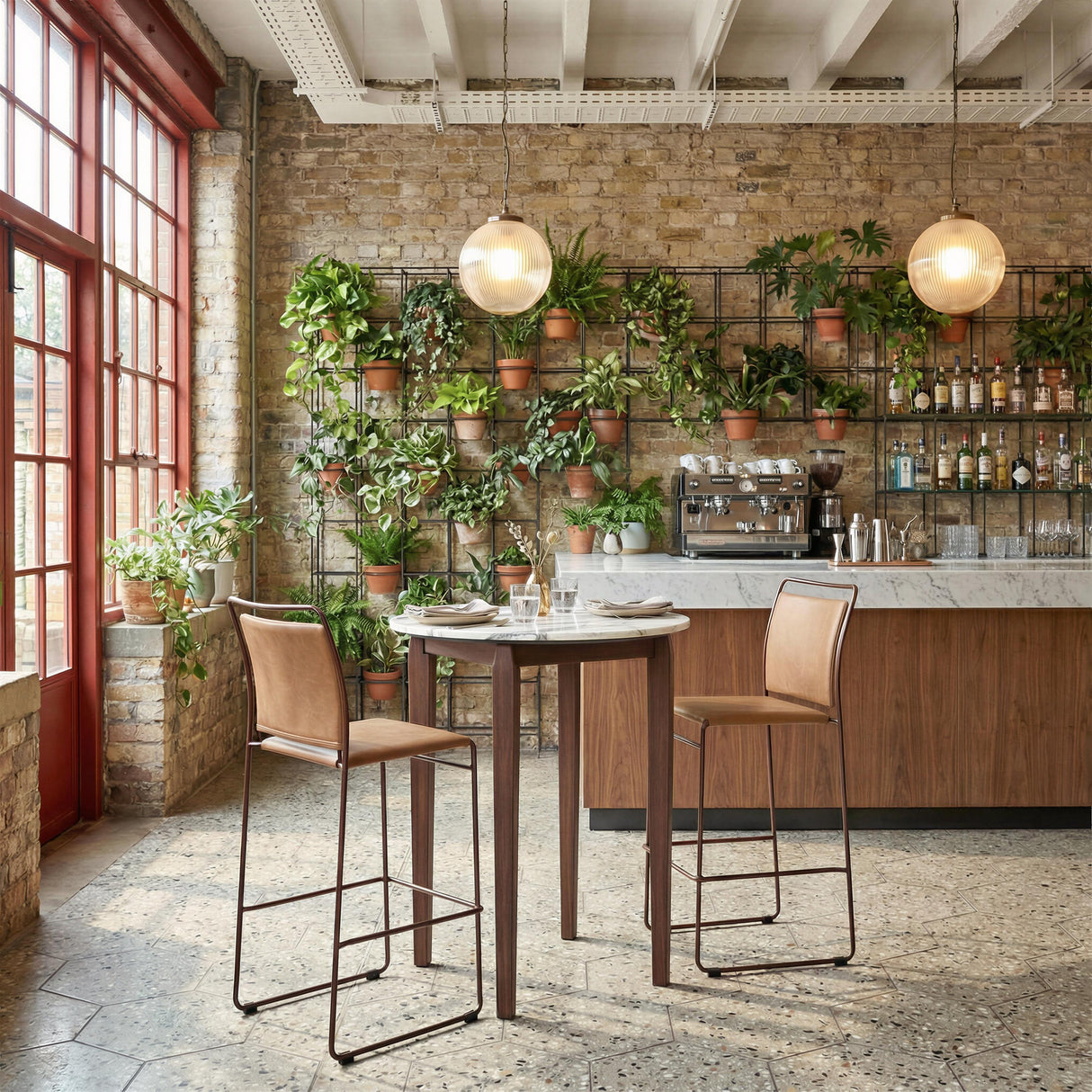 ZUO Vernon Bar Table White