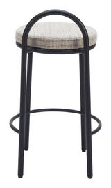 ZUO Sisal Counter Stool (Set of 2) Beige Tweed