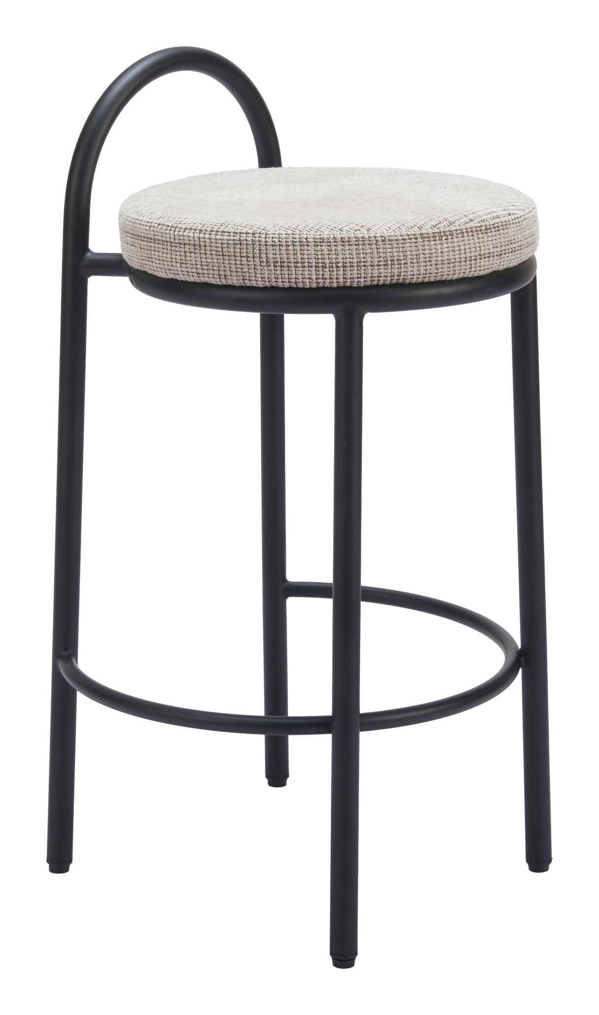 ZUO Sisal Counter Stool (Set of 2) Beige Tweed