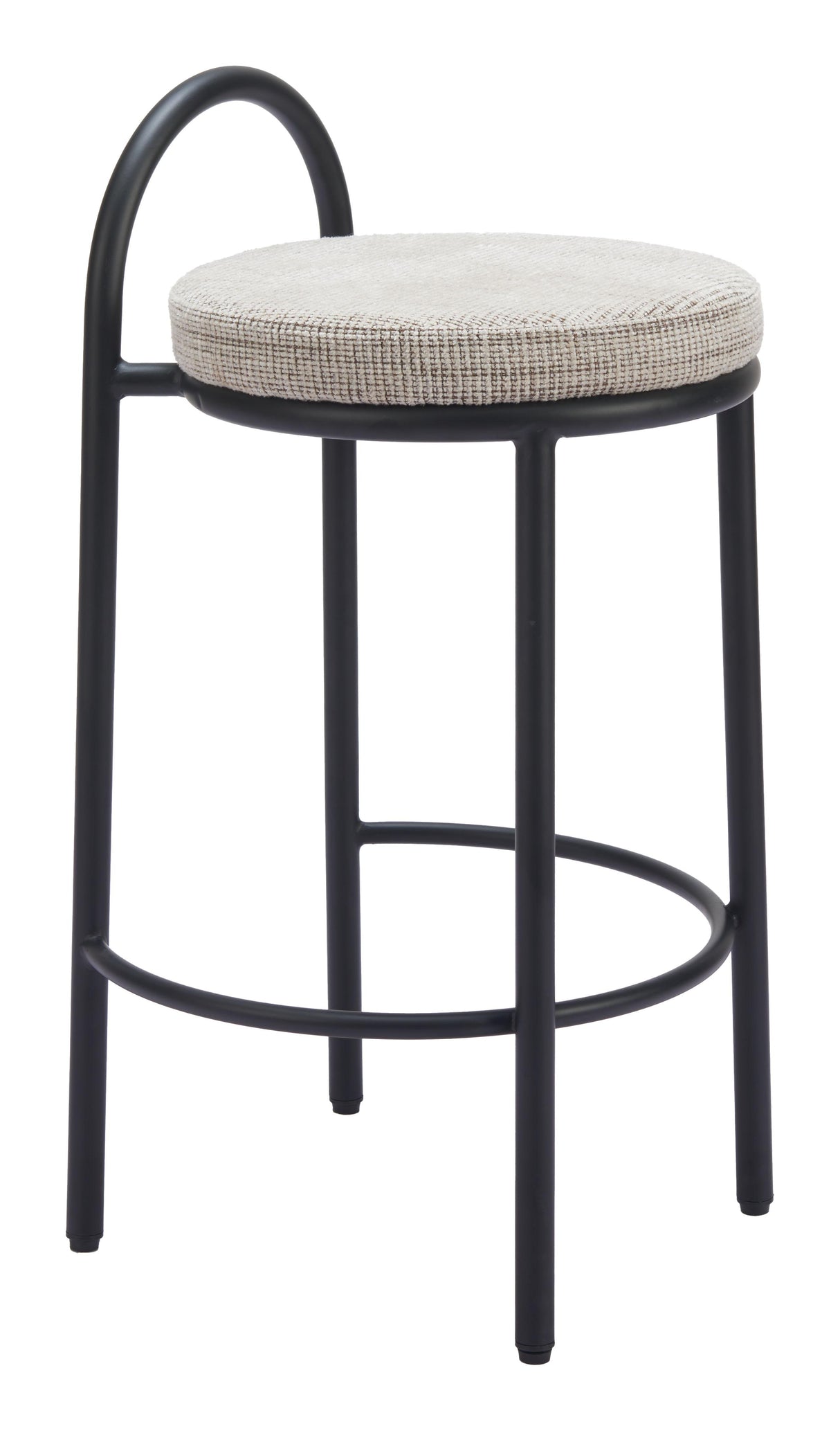 ZUO Sisal Counter Stool (Set of 2) Beige Tweed