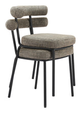 ZUO Kede Dining Chair (Set of 2) Green Tweed