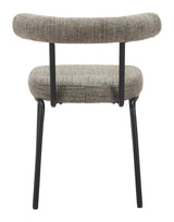 ZUO Kede Dining Chair (Set of 2) Green Tweed