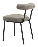 ZUO Kede Dining Chair (Set of 2) Green Tweed