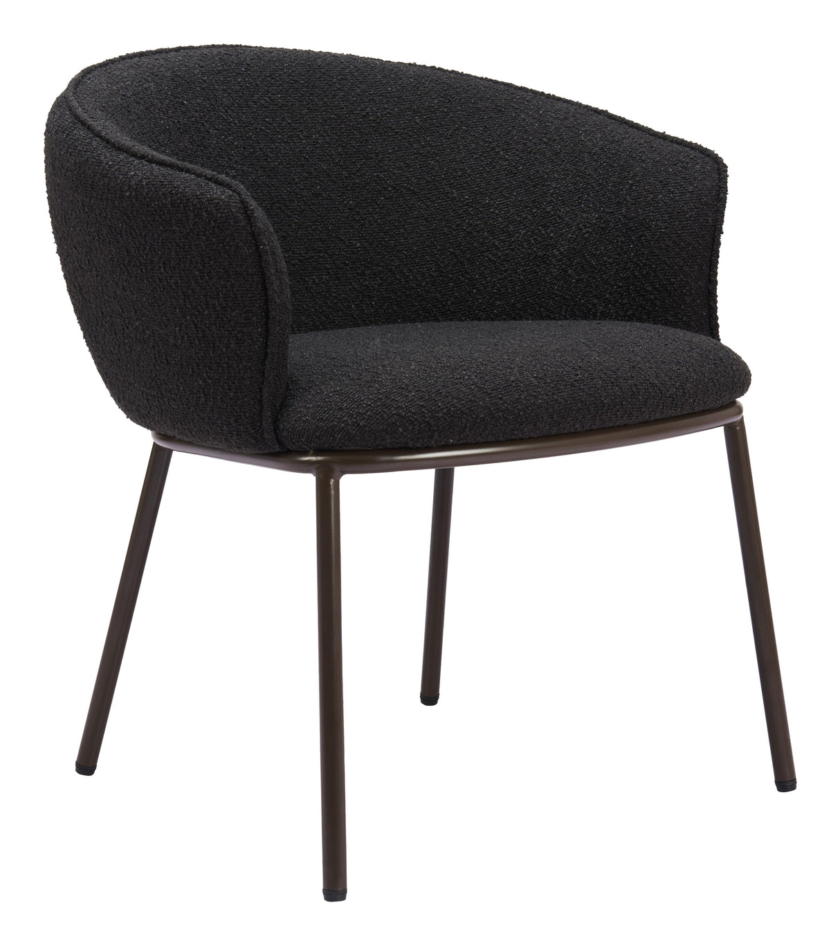 ZUO Essen Dining Chair Black & Bronze