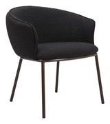 ZUO Essen Dining Chair Black & Bronze