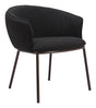 ZUO Essen Dining Chair Black & Bronze