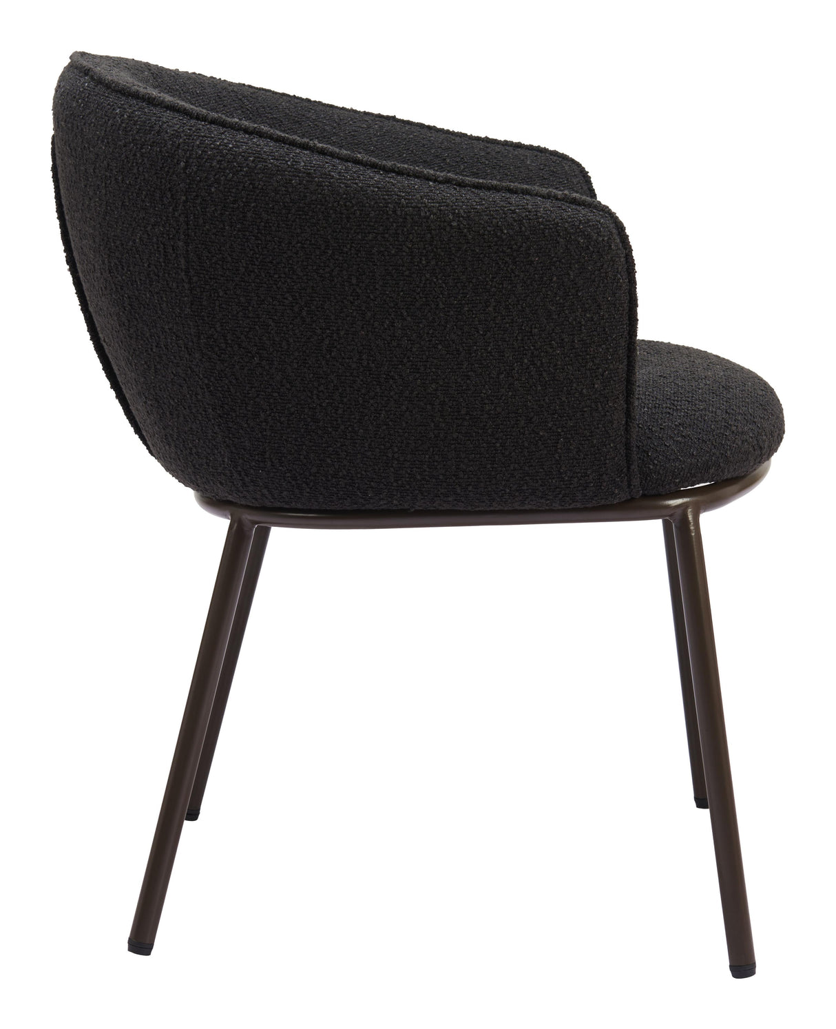 ZUO Essen Dining Chair Black & Bronze