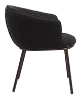 ZUO Essen Dining Chair Black & Bronze