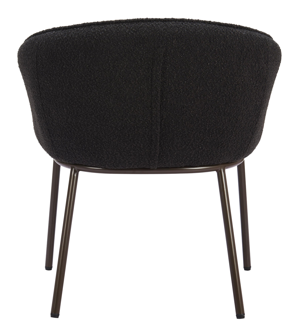 ZUO Essen Dining Chair Black & Bronze