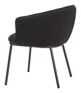 ZUO Essen Dining Chair Black & Bronze