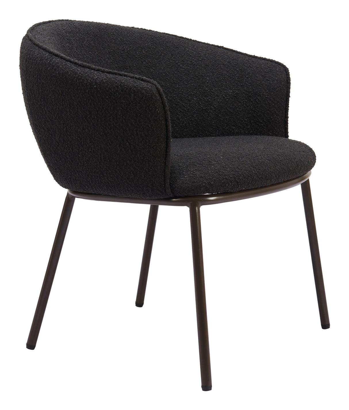 ZUO Essen Dining Chair Black & Bronze