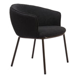ZUO Essen Dining Chair Black & Bronze