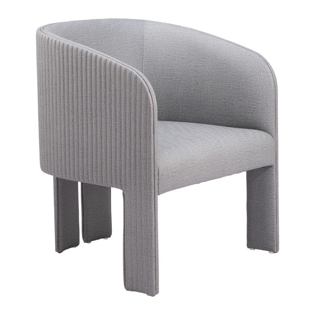 ZUO Hull Accent Chair Slate Gray