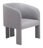 ZUO Hull Accent Chair Slate Gray