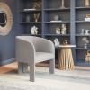 ZUO Hull Accent Chair Slate Gray
