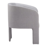 ZUO Hull Accent Chair Slate Gray