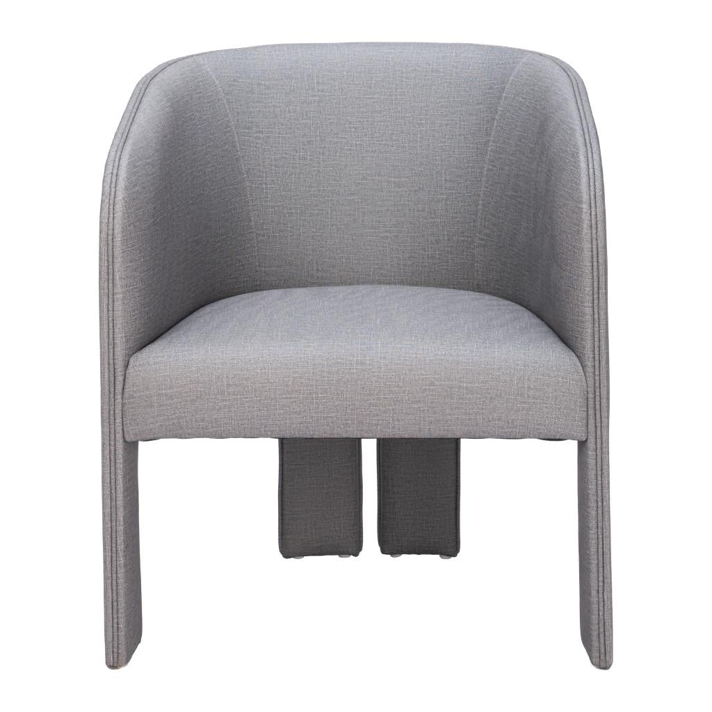 ZUO Hull Accent Chair Slate Gray