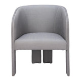 ZUO Hull Accent Chair Slate Gray
