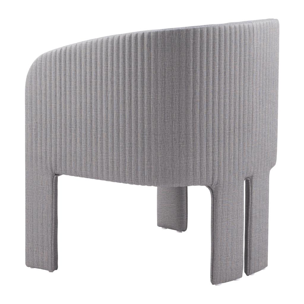 ZUO Hull Accent Chair Slate Gray