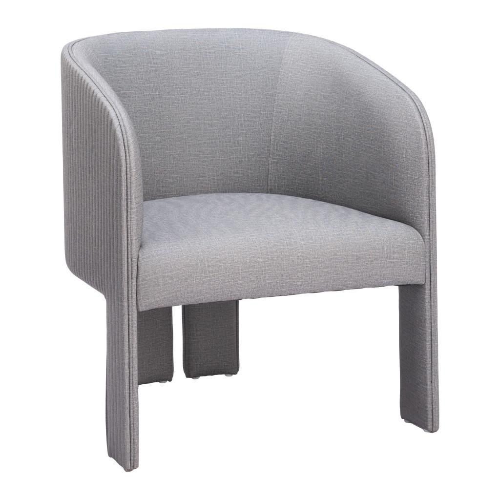 ZUO Hull Accent Chair Slate Gray