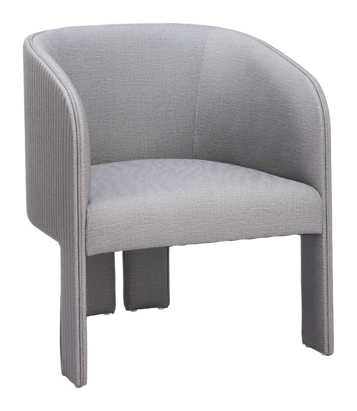 ZUO Hull Accent Chair Slate Gray