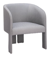 ZUO Hull Accent Chair Slate Gray