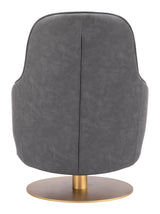 ZUO Withby Accent Chair Gray