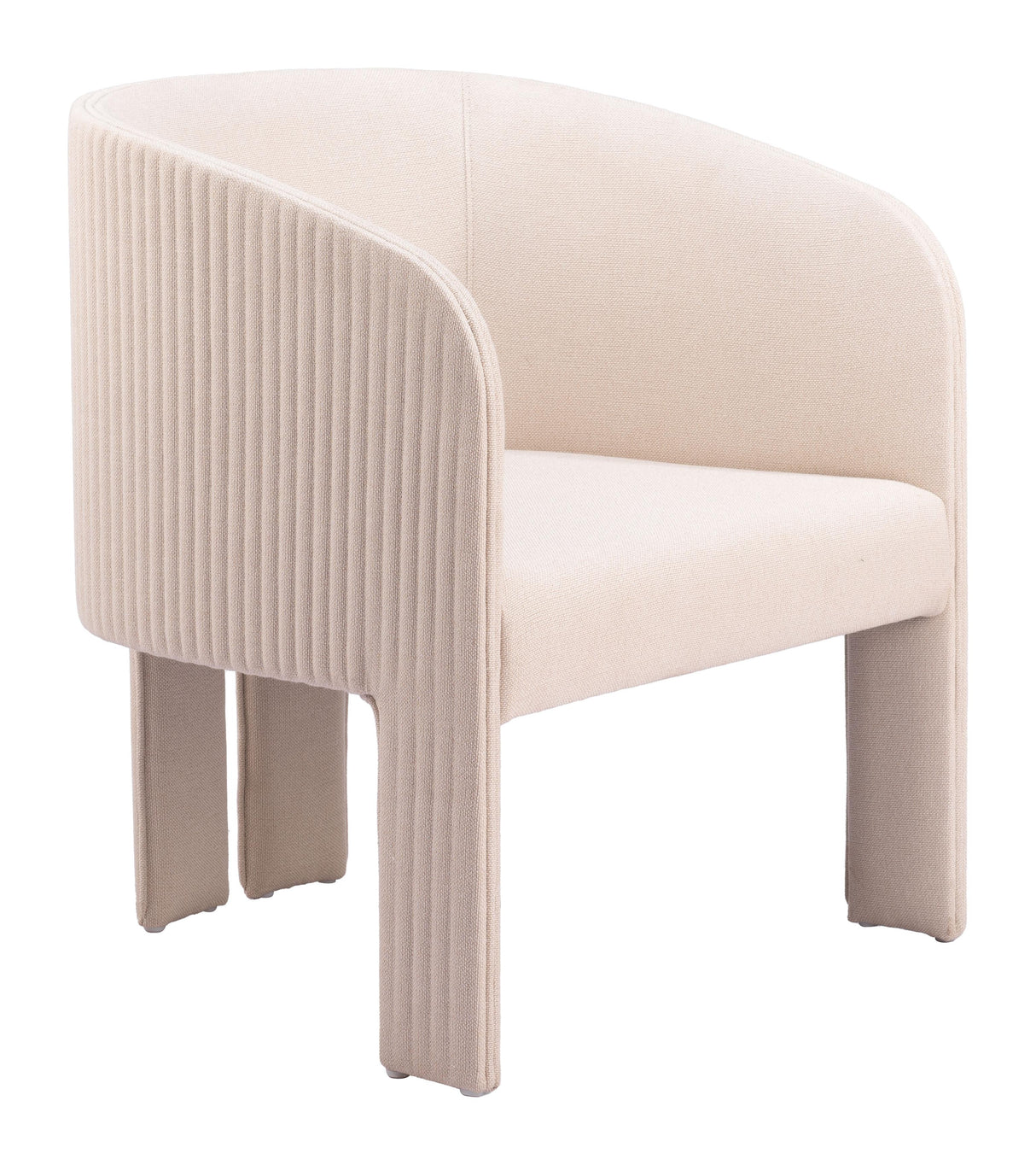 ZUO Hull Accent Chair Beige