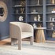 ZUO Hull Accent Chair Beige
