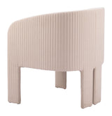 ZUO Hull Accent Chair Beige