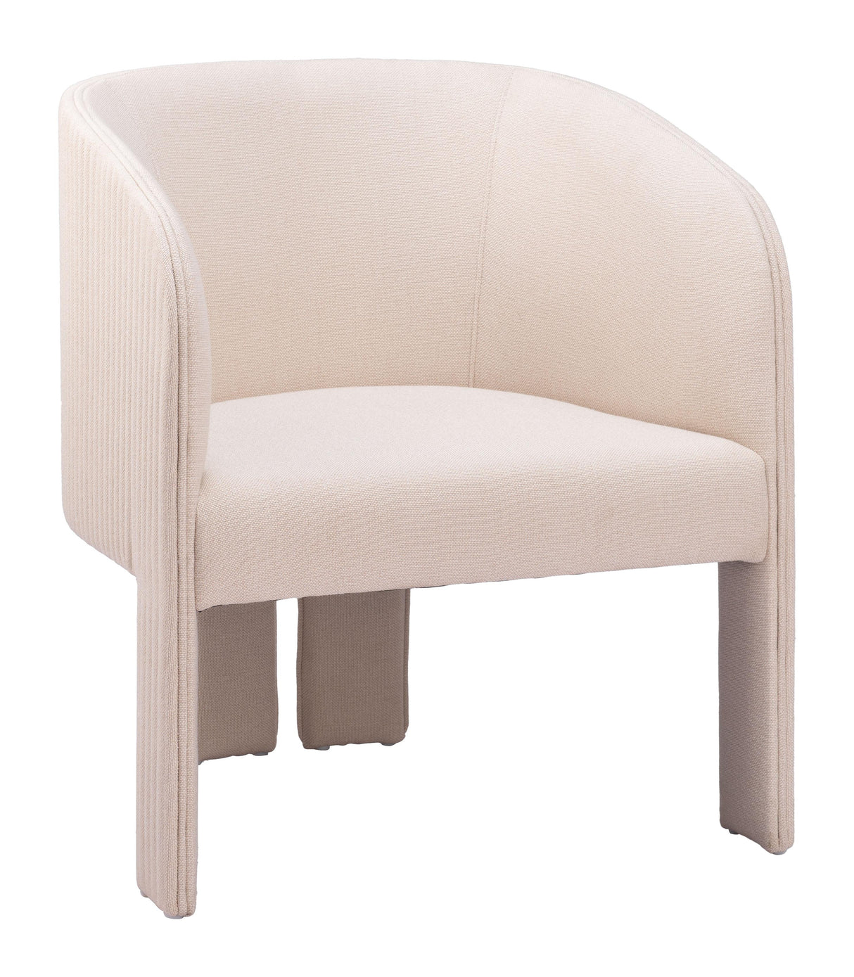 ZUO Hull Accent Chair Beige