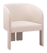 ZUO Hull Accent Chair Beige