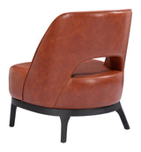 ZUO Mistley Accent Chair Brown