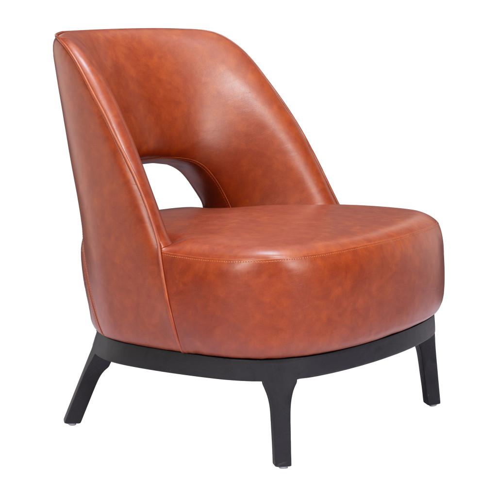ZUO Mistley Accent Chair Brown