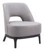 ZUO Mistley Accent Chair Gray