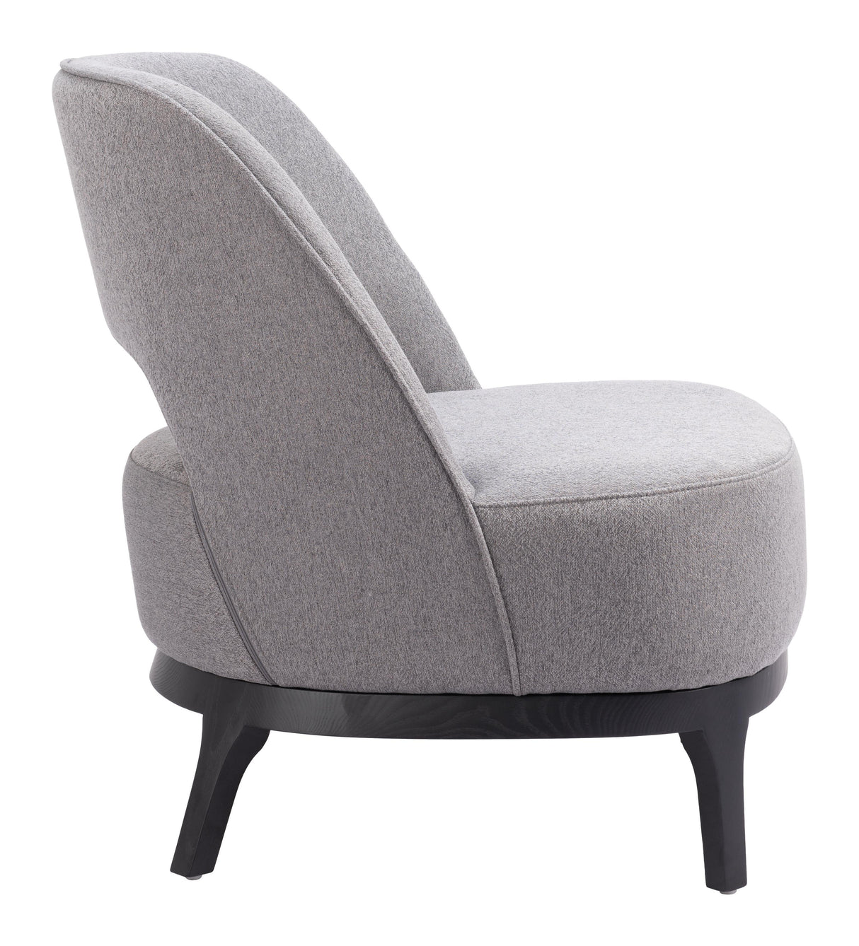 ZUO Mistley Accent Chair Gray