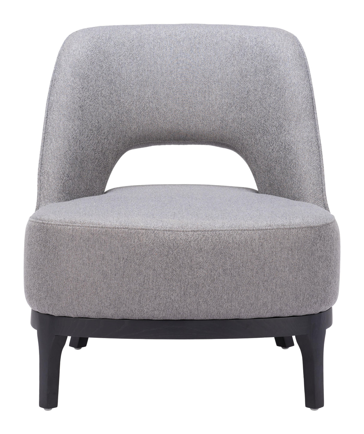 ZUO Mistley Accent Chair Gray
