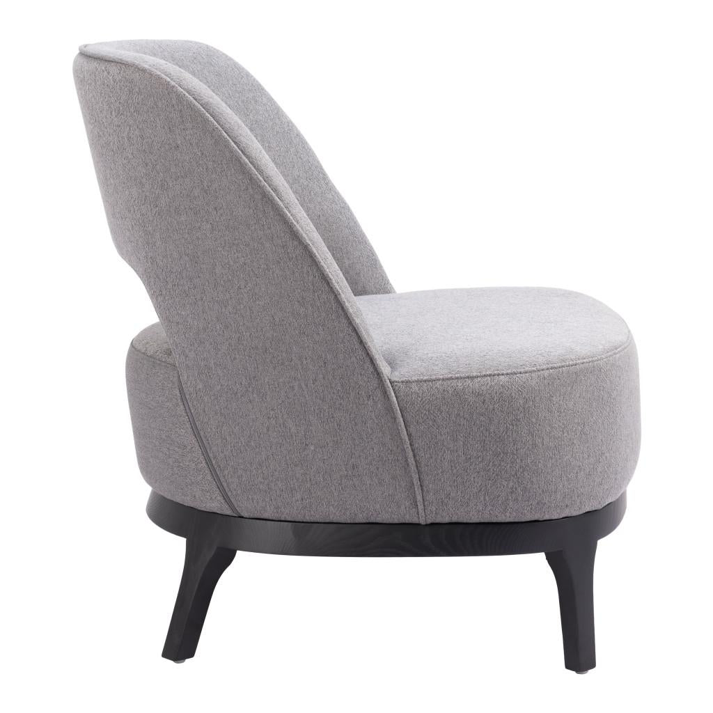 ZUO Mistley Accent Chair Gray